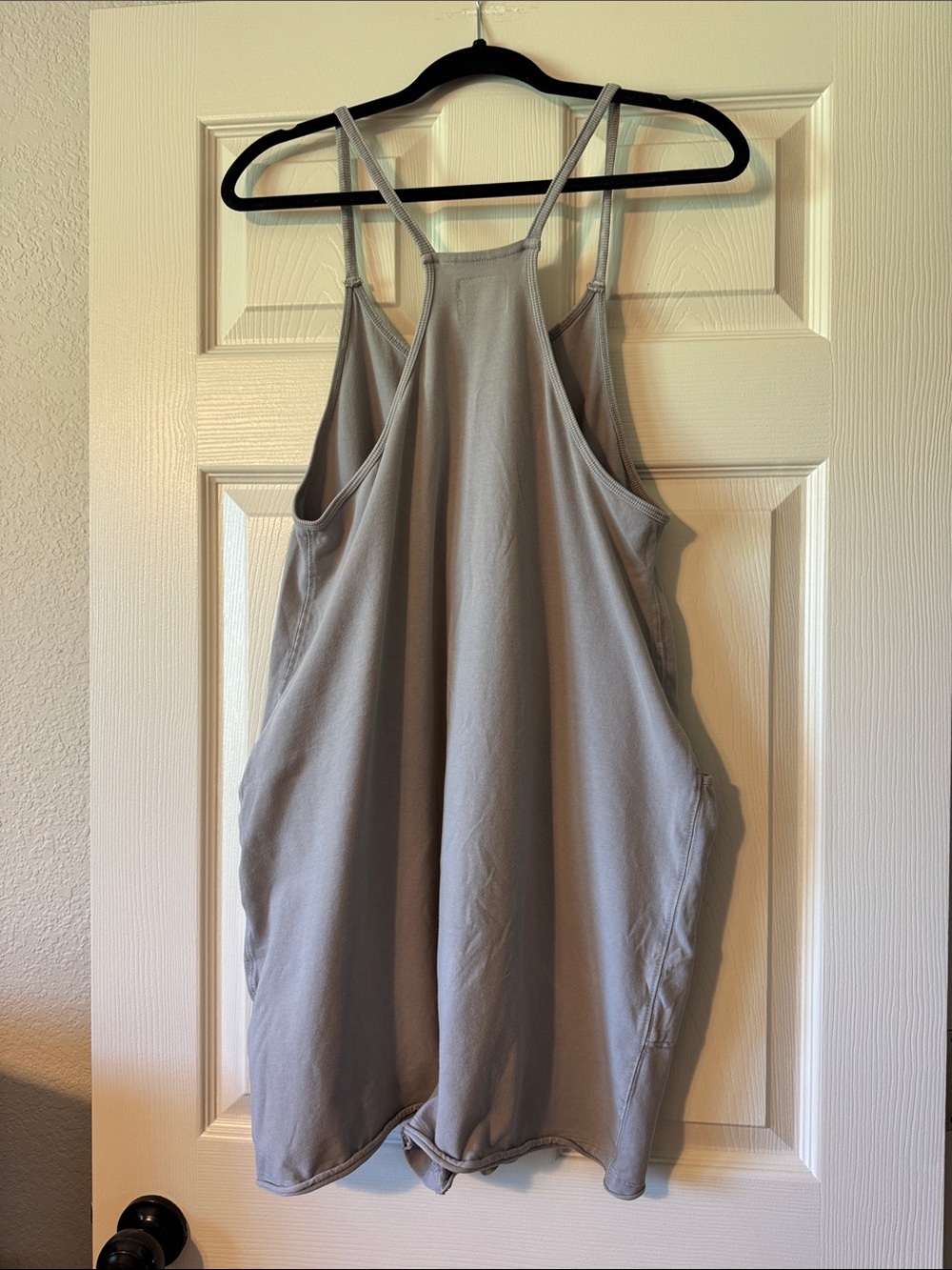 Free People Charcoal Gray romper - Picture 4 of 5